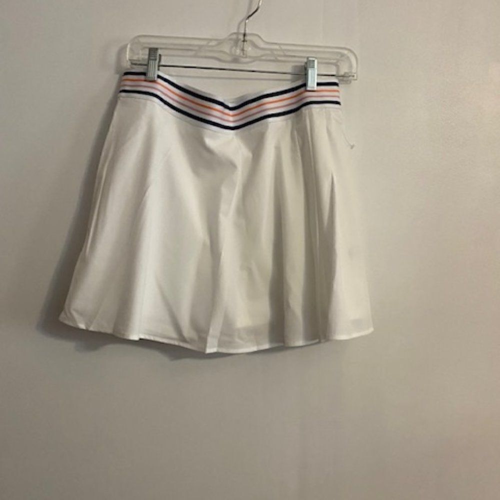 Johnny Was Calme Endurance White Tennis skirt, size XL